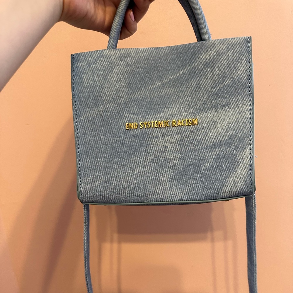 ESR END SYSTEMIC RACISM crossbody